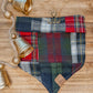 Plaid Patchwork Bandana