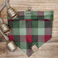 Evergreen Plaid Bandana