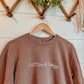Lightweight Coffee & Dogs Sweatshirt