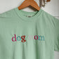 Embroidered Dog Mom T-Shirt