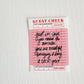Just in Case - Sticker