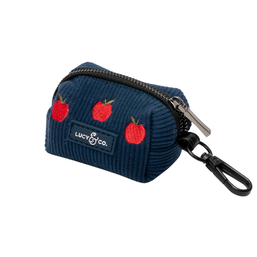 Appley Ever After Corduroy Poop Bag Holder