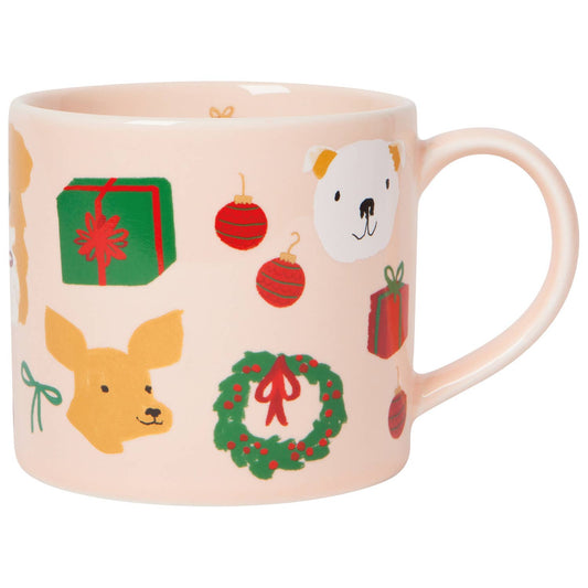 Holiday Hounds Christmas Mug