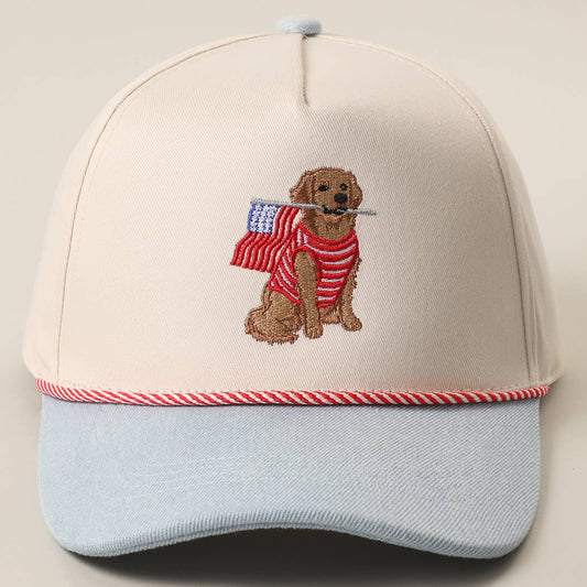 Golden USA Denim Brim Trucker Hat