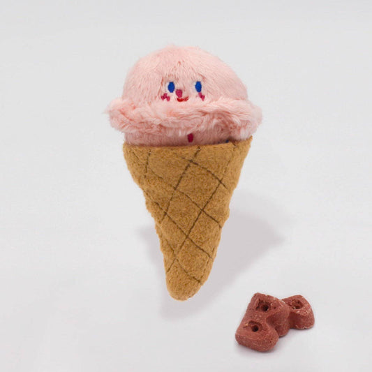 Happy Dappy Ice Cream Dog Toy