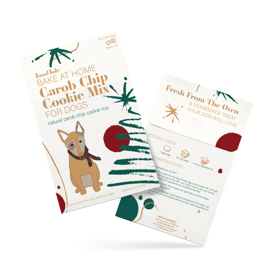 Holiday Bake at Home - Carob Chip Cookie Mix for Dogs