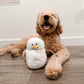 Marshmallow Snowman Rope & Plush Dog Toy