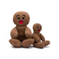 Christmas Gingerbread Floppy Plush Dog Toy