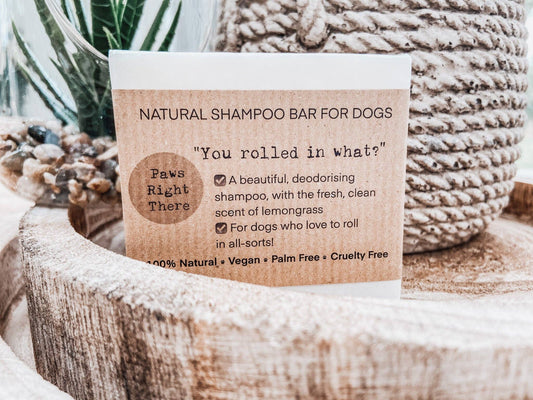 “You Rolled in What?” Natural Dog Shampoo Bar