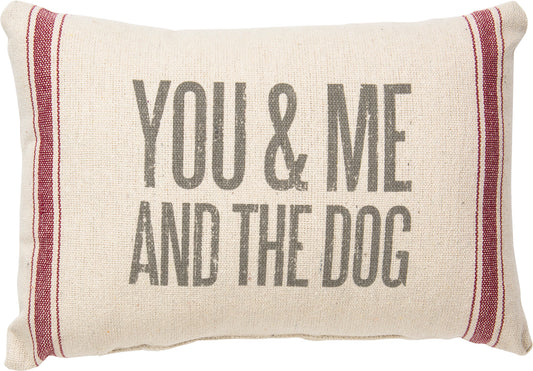 You & Me And The Dog Pillow