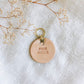 "Free Kisses" Leather Pet Collar Tag
