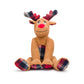 Christmas Floppy Reindeer Plush Dog Toy