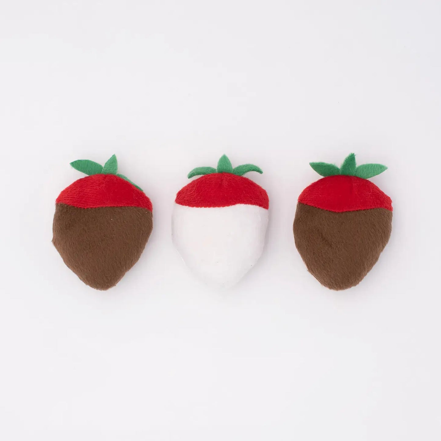 Valentine's Miniz 3-Pack Chocolate Covered Strawberries