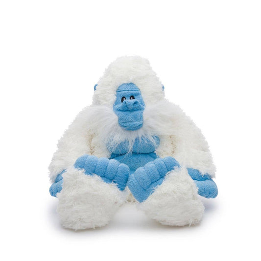 Fluffy Yeti Plush Dog Toy: Small
